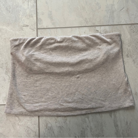DONNI. Sweater Tube Top - Picture 1 of 6